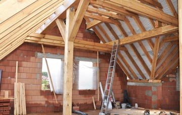 Boyden End attic trusses